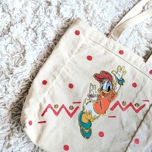 🌼 80s DAISY DUCK TOTE